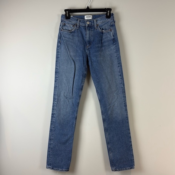 AGOLDE Lyle Low Rise Slim Stretch Jean Size 25 - Picture 4 of 12